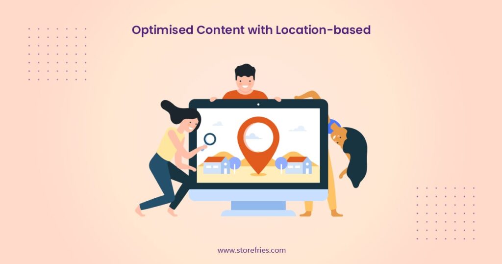 Optimised Content with location based- local business